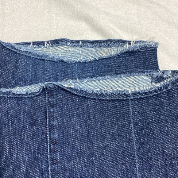 7 for all mankind bootcut blue jeans cut 721919 size 29 - Picture 9 of 11